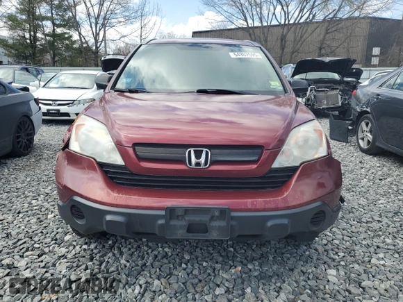 2009 Honda CR-V LX with VIN 5J6RE48329L030895, listed as a Copart auction lot 54307595 with 243,617 mi miles and Salvage Title. Bid and sale history available at carsss.com. Image 5.
