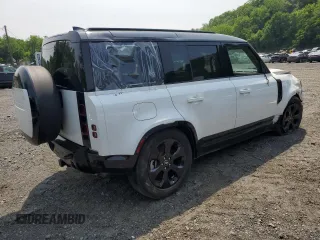 2024 Land Rover Defender X-Dynamic SE с VIN SALE27EUXR2245788, выставлен на аукционе Copart как лот 61053725 с пробегом 16 277 миль миль и Списание • Salvage title. История ставок и продаж доступна на DreamBid. Изображение 3.