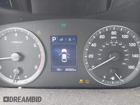 2017 Hyundai Sonata SE z VIN 5NPE24AF7HH556136, wystawiony jako IAAI lot #42134580 z przebiegiem 64 333 mil mil oraz . Historia ofert i sprzedaży dostępna na DreamBid. Obrazek 7.