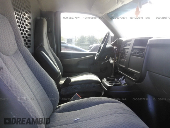 2005 Chevrolet Express Cargo with VIN 1GCFG15X151194055, listed as a IAAI auction lot 26077971 with 167,423 mi miles and . Bid and sale history available at DreamBid. Image 5.