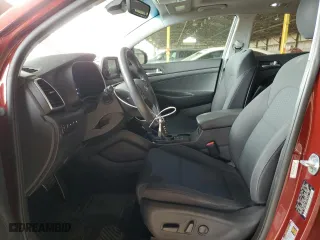 2019 Hyundai Tucson SEL with VIN KM8J33AL5KU973100, listed as a Copart auction lot 52574145 with 40,285 mi miles and Salvage Title. Bid and sale history available at carsss.com. Image 7.