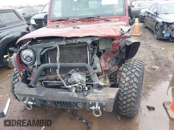 2007 Jeep Wrangler Unlimited Sahara with VIN 1J4GA59177L162022, listed as a IAAI auction lot 41887599 with 207,358 mi miles and . Bid and sale history available at DreamBid. Image 6.