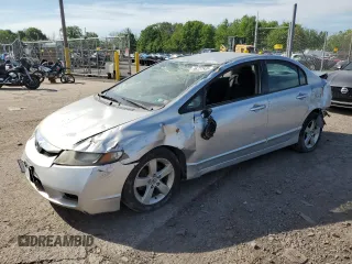 2009 Honda Civic LX-S z VIN 2HGFA16659H318392, wystawiony jako Copart lot #56727545 z przebiegiem 134 545 mil mil oraz Szkoda całkowita • Salvage title. Historia ofert i sprzedaży dostępna na DreamBid. Obrazek 1.