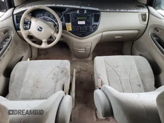 2002 Mazda MPV LX with VIN JM3LW28J120310009, listed as a Copart auction lot 51272115 with 98,847 mi miles and Salvage title. Bid and sale history available at DreamBid. Image 8.