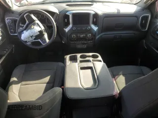 2022 Chevrolet Silverado 1500 LT with VIN 1GCUYDEDXNZ230192, listed as a Copart auction lot 52955185 with 39,586 mi miles and Salvage Title. Bid and sale history available at DreamBid. Image 8.