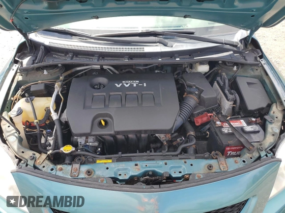 2010 Toyota Corolla with VIN 2T1BU4EE7AC350676, listed as a Copart auction lot 54970525 with 91,027 mi miles and Salvage title. Bid and sale history available at DreamBid. Image 11.