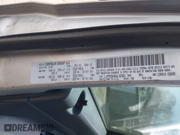2010 Jeep Liberty Sport with VIN 1J4PP2GK9AW132583, listed as a IAAI auction lot 41821155 with 190,146 mi miles and . Bid and sale history available at DreamBid. Image 9.