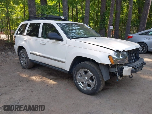 2005 Jeep Grand Cherokee Limited with VIN 1J8HR58225C639457, listed as a IAAI auction lot 42431008 with 126,437 mi miles and . Bid and sale history available at DreamBid. Image 1.