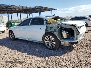2023 Audi A8 with VIN WAULDAF86PN000910, listed as a Copart auction lot 72536244 with 21,908 mi miles and Salvage Title. Bid and sale history available at carsss.com. Image 2.