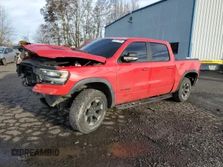 2019 Ram 1500 Rebel с VIN 1C6SRFLT6KN896857, выставлен на аукционе Copart как лот 87077494 с пробегом 48 109 миль миль и Списание • Salvage title. История ставок и продаж доступна на DreamBid. Изображение 1.