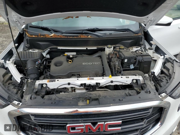 2021 GMC Terrain SLE with VIN 3GKALMEV2ML319887, listed as a Copart auction lot 59270305 with 36,338 mi miles and Salvage title. Bid and sale history available at DreamBid. Image 12.