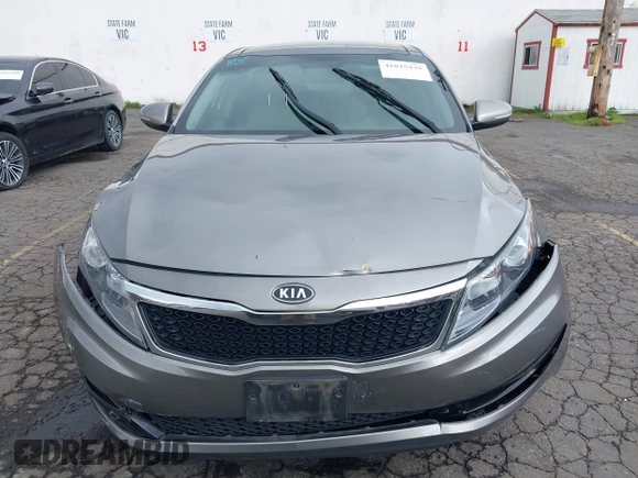 2012 Kia Optima EX with VIN 5XXGN4A76CG022770, listed as a IAAI auction lot 41825939 with 214,445 mi miles. Bid and sale history available at carsss.com. Image 12.