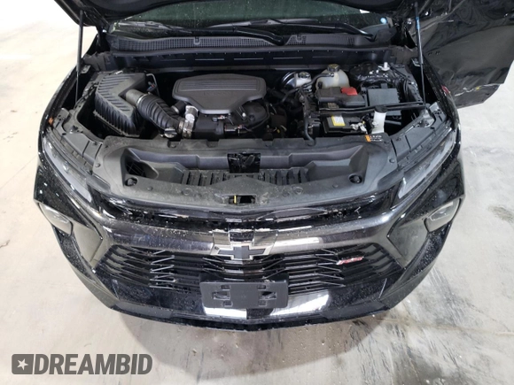 2024 Chevrolet Blazer RS with VIN 3GNKBKRSXRS174979, listed as a Copart auction lot 57282895 with 14,560 mi miles and Salvage title. Bid and sale history available at DreamBid. Image 12.
