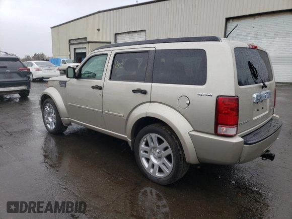 2010 Dodge Nitro SXT with VIN 1D4PU5GK5AW124354, listed as a Copart auction lot 80771444 with Not Provided miles and Clean Title. Bid and sale history available at DreamBid. Image 2.