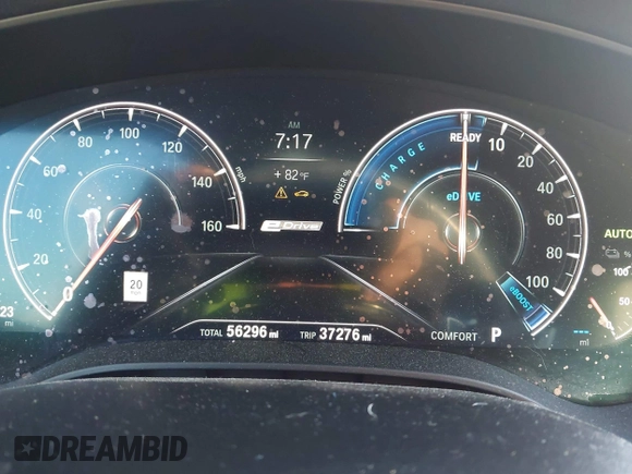 2019 BMW 5 Series 530e with VIN WBAJA9C58KB391755, listed as a IAAI auction lot 42659993 with 56,296 mi miles and . Bid and sale history available at DreamBid. Image 7.