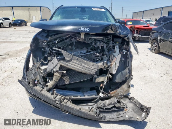 2018 Jeep Compass Sport with VIN 3C4NJDAB2JT220416, listed as a Copart auction lot 56775465 with 99,869 mi miles and Salvage title. Bid and sale history available at DreamBid. Image 5.