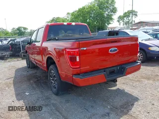 2023 Ford F-150 XL with VIN 1FTFW1E50PKF03531, listed as a IAAI auction lot 42151884 with 15,392 mi miles and . Bid and sale history available at DreamBid. Image 3.