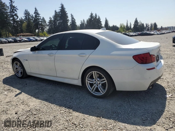 2012 BMW 5 Series 535i z VIN WBAFR7C54CC813745, wystawiony jako Copart lot #54071625 z przebiegiem 122 186 mil mil oraz Szkoda całkowita • Salvage title. Historia ofert i sprzedaży dostępna na DreamBid. Obrazek 2.