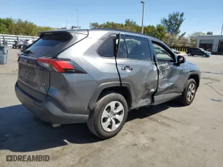 2021 Toyota RAV4 LE with VIN 2T3H1RFV6MC108648, listed as a Copart auction lot 49971865 with 144,273 mi miles and Salvage Title. Bid and sale history available at carsss.com. Image 3.