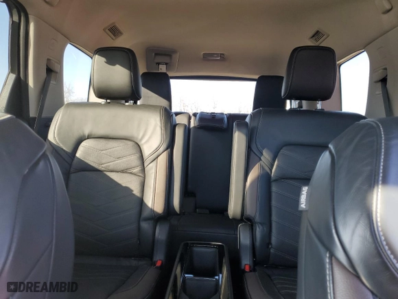 2022 Nissan Pathfinder Platinum with VIN 5N1DR3DK5NC202211, listed as a Copart auction lot 48117015 with 52,457 mi miles and Salvage Title. Bid and sale history available at carsss.com. Image 10.