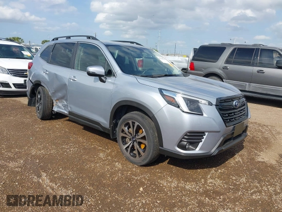 2024 Subaru Forester Limited с VIN JF2SKALC8RH429465, выставлен на аукционе IAAI как лот 41798596 с пробегом 11 822 миль миль и . История ставок и продаж доступна на DreamBid. Изображение 1.