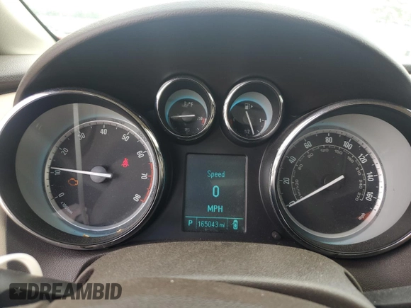 2014 Buick Verano with VIN 1G4PP5SK6E4132942, listed as a Copart auction lot 62924635 with 165,043 mi miles and Clean title. Bid and sale history available at DreamBid. Image 9.