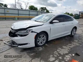 2015 Chrysler 200 Limited with VIN 1C3CCCAB5FN649797, listed as a Copart auction lot 55427965 with 207,094 mi miles and Salvage Title. Bid and sale history available at DreamBid. Image 1.