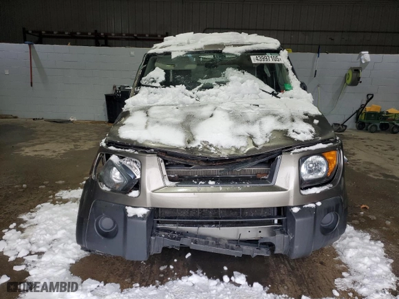 2008 Honda Element EX with VIN 5J6YH28738L013015, listed as a Copart auction lot 43997105 with 90,060 mi miles and Salvage Title. Bid and sale history available at carsss.com. Image 5.