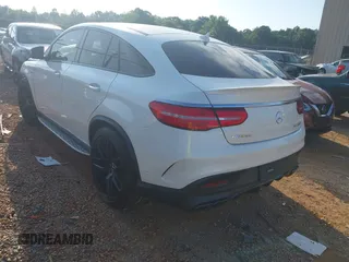2019 Mercedes-Benz GLE 63 S AMG with VIN 4JGED7FB8KA155027, listed as a IAAI auction lot 42699295 with 31,457 mi miles and . Bid and sale history available at DreamBid. Image 3.