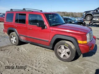 2009 Jeep Commander Sport with VIN 1J8HH48K49C558169, listed as a Copart auction lot 42784775 with 191,488 mi miles and Salvage title. Bid and sale history available at DreamBid. Image 4.