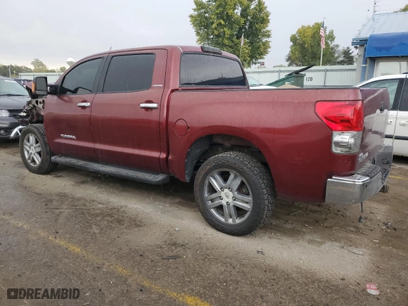 2007 Toyota Tundra LTD with VIN 5TBEV58157S466024, listed as a Copart auction lot 77124354 with 196,129 mi miles and Salvage Title. Bid and sale history available at carsss.com. Image 2.