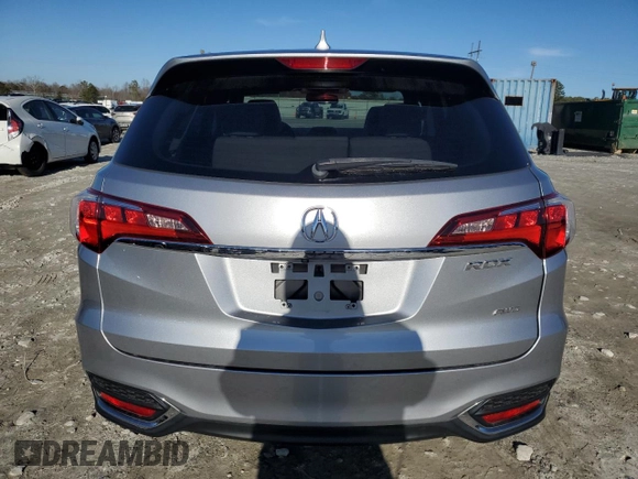 2018 Acura RDX with VIN 5J8TB4H37JL020289, listed as a Copart auction lot 42708985 with 67,884 mi miles and Salvage Title. Bid and sale history available at carsss.com. Image 6.