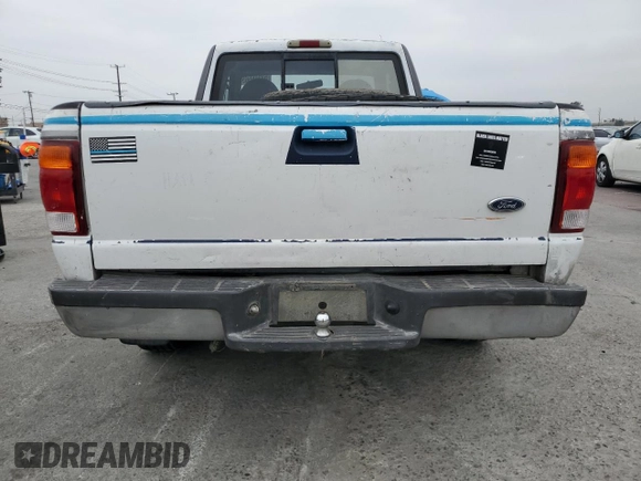 1999 Ford Ranger XL with VIN 1FTYR14V6XPB80381, listed as a Copart auction lot 52106565 with 340,374 mi miles and Salvage Title. Bid and sale history available at carsss.com. Image 6.