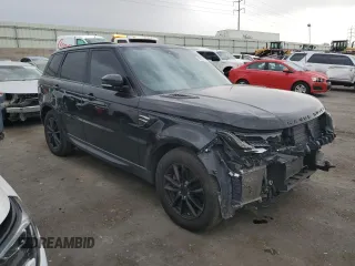 2018 Land Rover Range Rover Sport SE with VIN SALWG2RK6JA697037, listed as a Copart auction lot 59331374 with 85,124 mi miles and Salvage Title. Bid and sale history available at DreamBid. Image 4.