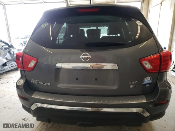 2017 Nissan Pathfinder SL with VIN 5N1DR2MM1HC647223, listed as a Copart auction lot 46455193 with 78,068 mi miles. Bid and sale history available at carsss.com. Image 6.