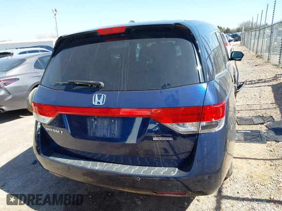 2016 Honda Odyssey Touring Elite with VIN 5FNRL5H92GB018400, listed as a IAAI auction lot 41786969 with 155,610 mi miles. Bid and sale history available at carsss.com. Image 16.
