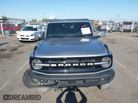 2023 Ford Bronco with VIN 1FMDE5DH5PLA98754, listed as a IAAI auction lot 42671959 with 36,257 mi miles and . Bid and sale history available at DreamBid. Image 12.