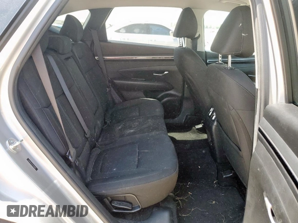 2023 Hyundai Tucson SEL with VIN 5NMJBCAE7PH220482, listed as a Copart auction lot 61783325 with 35,764 mi miles and Salvage title. Bid and sale history available at DreamBid. Image 11.