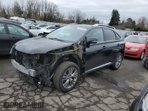 2013 Lexus RX 350 with VIN 2T2BK1BA2DC207950, listed as a Copart auction lot 45237545 with 91,036 mi miles and Salvage Title. Bid and sale history available at carsss.com. Image 1.