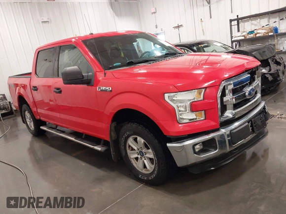 2015 Ford F-150 XLT with VIN 1FTEW1E85FFB26787, listed as a IAAI auction lot 42152326 with 61,825 mi miles and . Bid and sale history available at DreamBid. Image 1.
