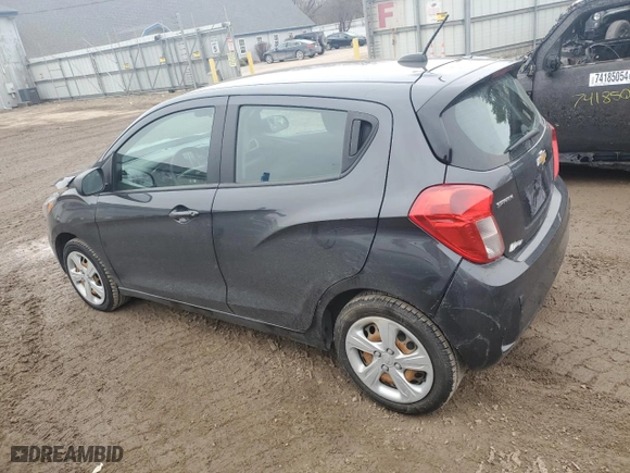 2022 Chevrolet Spark LS with VIN KL8CB6SA8NC033102, listed as a Copart auction lot 85536964 with 34,177 mi miles and Non Repairable. Bid and sale history available at carsss.com. Image 2.
