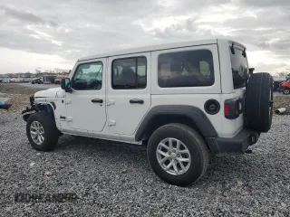 2023 Jeep Wrangler Willys with VIN 1C4HJXDN8PW625204, listed as a Copart auction lot 59328065 with 18,116 mi miles and Salvage title. Bid and sale history available at DreamBid. Image 2.