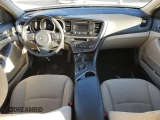 2015 Kia Optima LX with VIN 5XXGM4A71FG489988, listed as a Copart auction lot 45502635 with 140,264 mi miles and Salvage title. Bid and sale history available at DreamBid. Image 8.