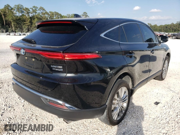 2021 Toyota Venza LE with VIN JTEAAAAH1MJ022208, listed as a Copart auction lot 63158862 with 39,429 mi miles. Bid and sale history available at carsss.com. Image 4.