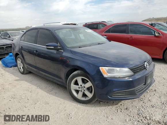 2011 Volkswagen Jetta TDI with VIN 3VWLL7AJ7BM059113, listed as a Copart auction lot 60731135 with Not provided miles and Clean title. Bid and sale history available at DreamBid. Image 4.