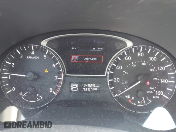 2015 Nissan Altima S with VIN 1N4AL3AP9FN307211, listed as a IAAI auction lot 41864285 with 114,888 mi miles and . Bid and sale history available at carsss.com. Image 7.