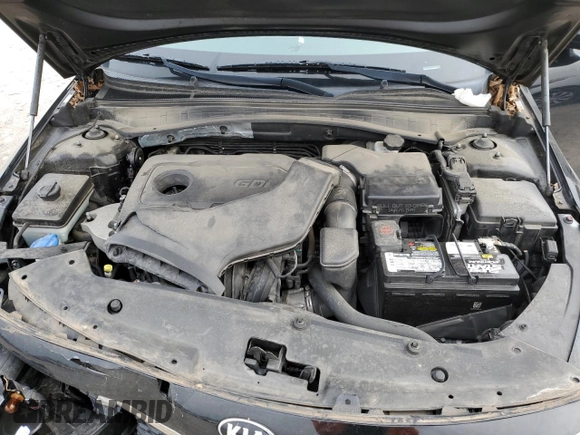 2016 Kia Optima LX with VIN 5XXGT4L39GG001627, listed as a Copart auction lot 51493415 with Not Provided miles and Salvage Title. Bid and sale history available at carsss.com. Image 12.