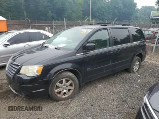 2008 Chrysler Town & Country Touring with VIN 2A8HR54P48R793598, listed as a Copart auction lot 60818535 with 143,104 mi miles and Salvage title. Bid and sale history available at DreamBid. Image 1.