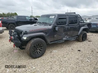 2022 Jeep Gladiator Texas Trail with VIN 1C6HJTAGXNL126523, listed as a Copart auction lot 50985915 with 38,478 mi miles and Salvage Title. Bid and sale history available at DreamBid. Image 1.