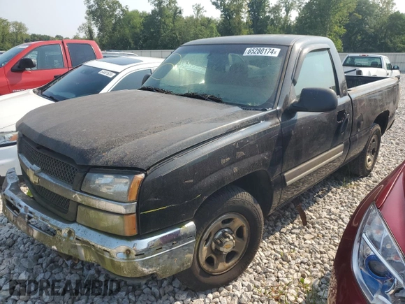 2003 Chevrolet Silverado 1500 with VIN 1GCEC14V23Z284787, listed as a Copart auction lot 65280174 with 184,165 mi miles and Clean Title. Bid and sale history available at carsss.com. Image 1.
